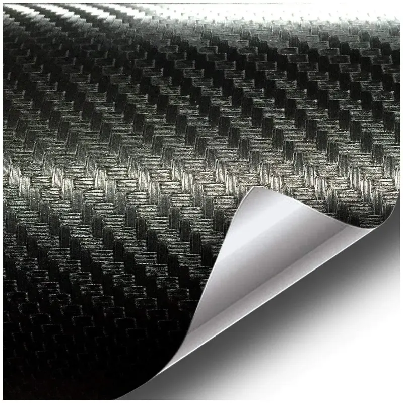 Folie colantare auto carbon 3d negru, 3m x 1,27m