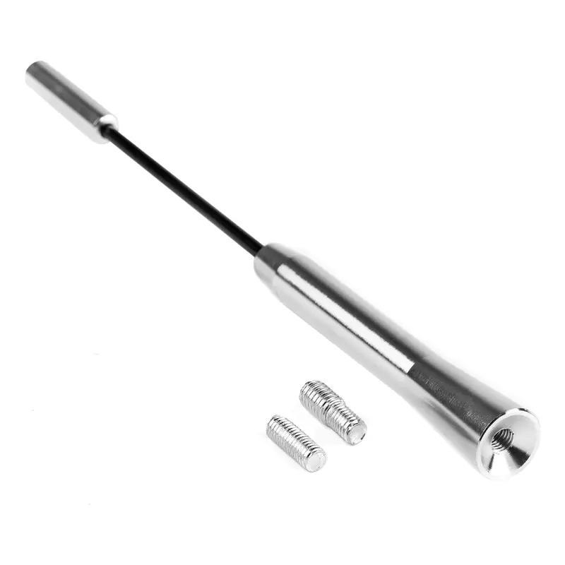 Antena radio auto universala, metalica cu adaptor, ant05v