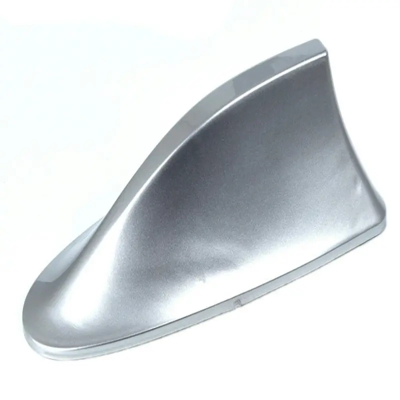 Antena auto activa am - fm tip "shark tail" culoare silverv