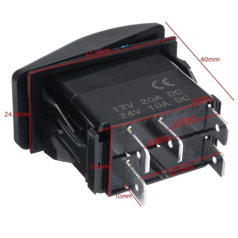 Intrerupator ”bumper light bar” pentru off-road, atv, ssv, quadv