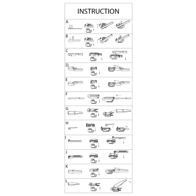 Stergator profesional 24"/60cm - multiadaptor - carguardv