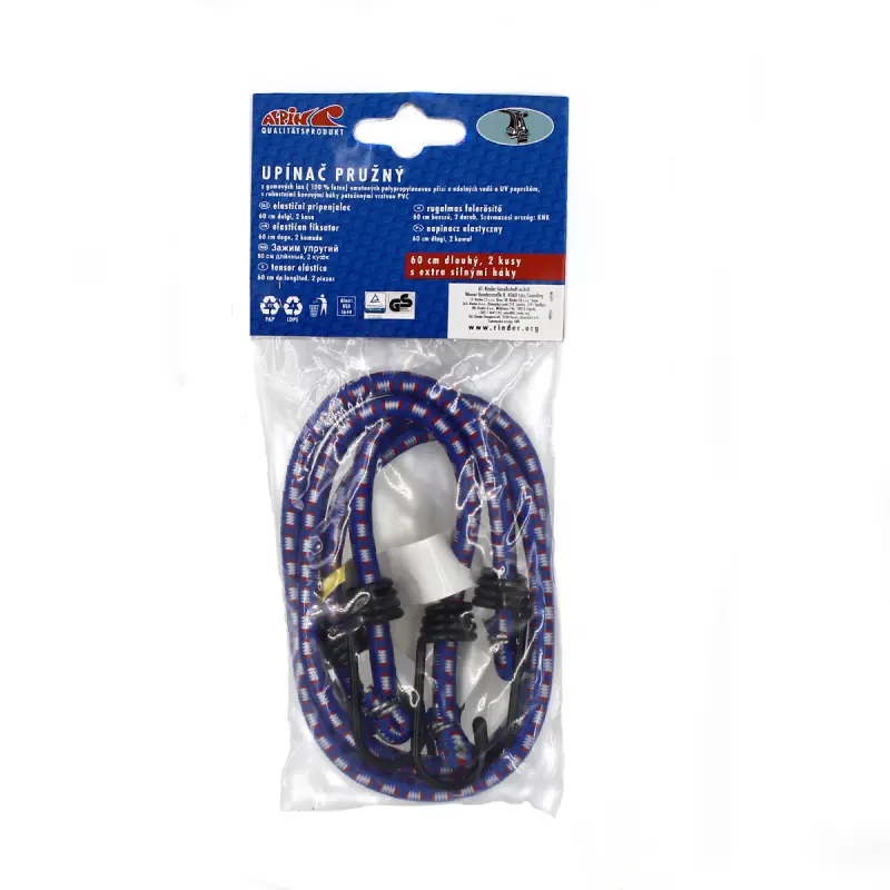 Set de 2  cordeline de fixare elastice, 60 cmv