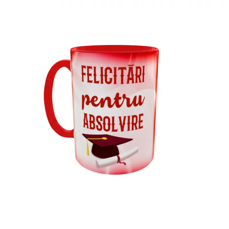 Felicitari pentru absolvire, cana ceramica, 330ml, cgs1280