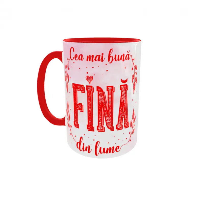 Cea mai buna fina din lume, cana ceramica, 330ml, cgs1078c