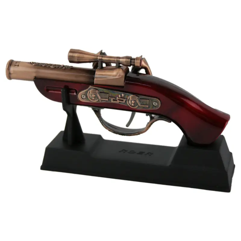 Pistol bricheta flinta, model epoca ev