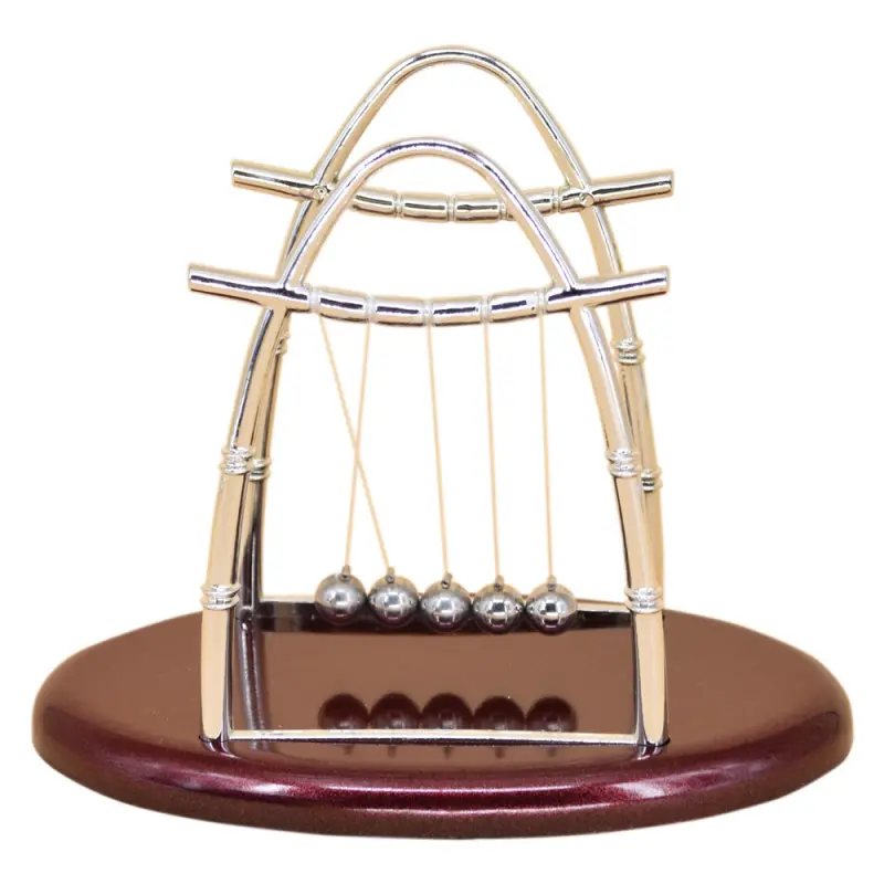 Perpetum mobile cu bile (12cm) – ovalv