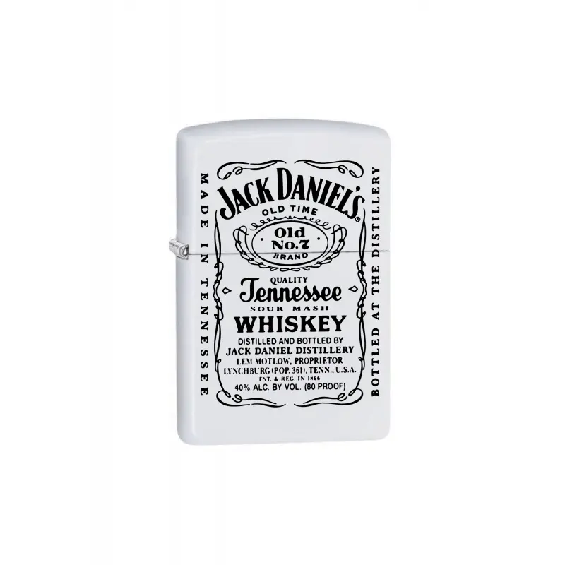 Jack daniel`s, bricheta metalica gravata laser cu mesajv