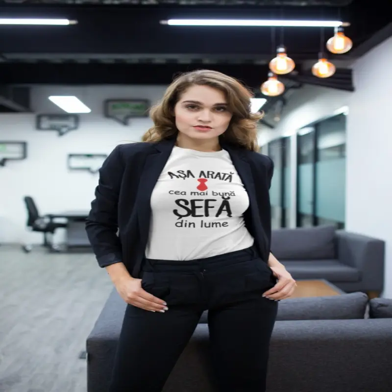 Asa arata cea mai buna sefa, tricou cu mesajv