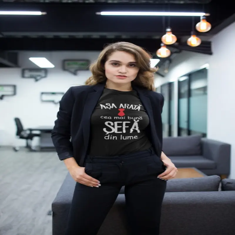 Asa arata cea mai buna sefa, tricou cu mesajv