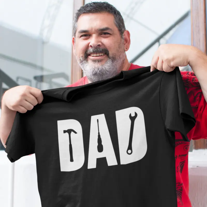 Dad , tricou cu mesaj 2v