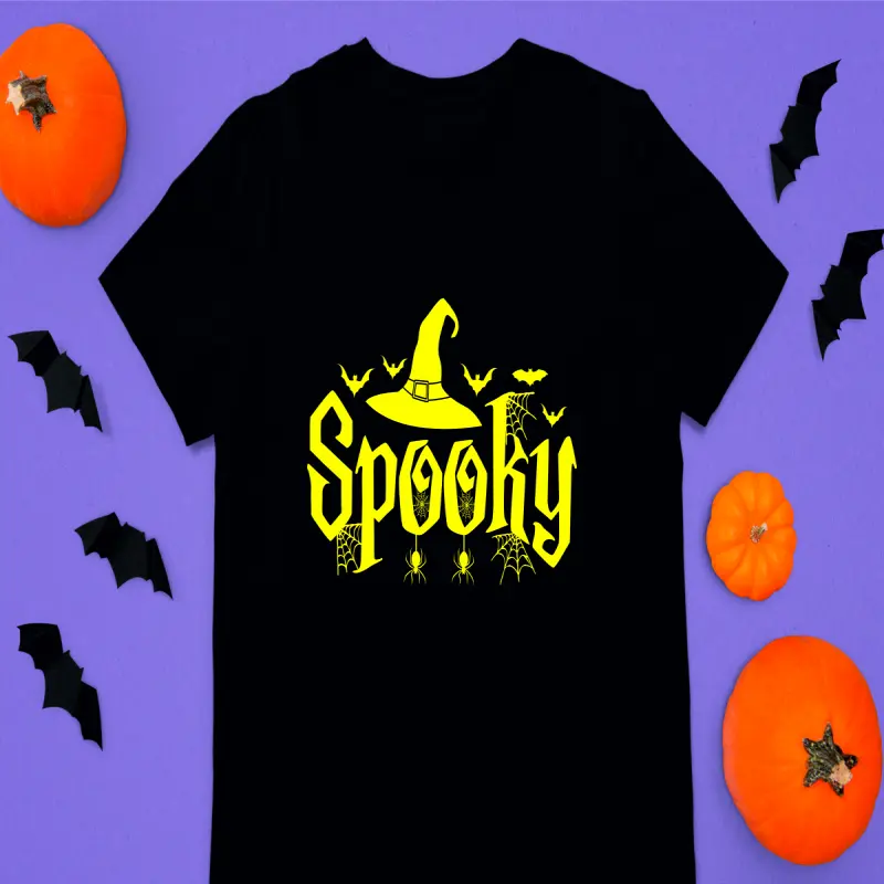Spooky, tricou cu mesajv