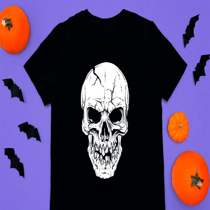 Skull, tricou cu mesajv