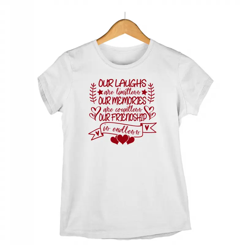 Our laughs are limitless...- , tricou cu mesaj