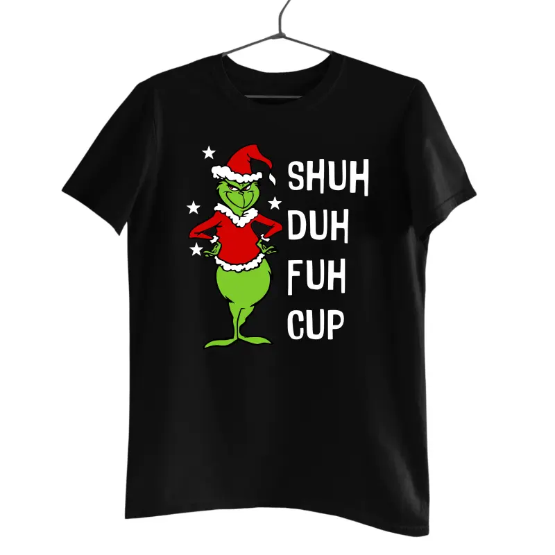 Shuh duh fuh cup, tricou cu mesajv