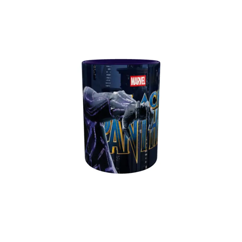 Black panther, cana din ceramica, 330ml, model 1v