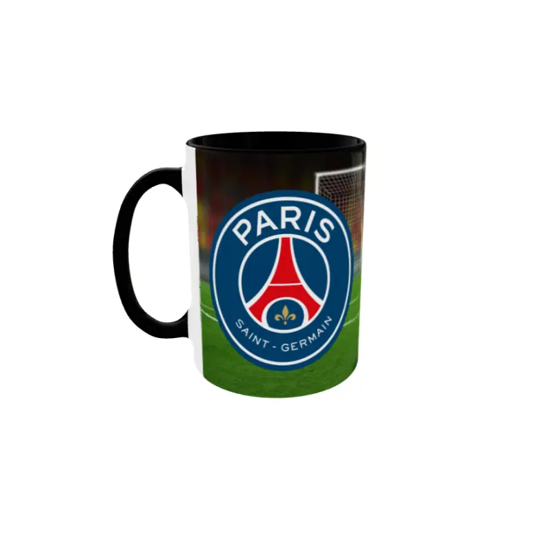 Paris saint germain, cana din ceramica, 330ml, model 2