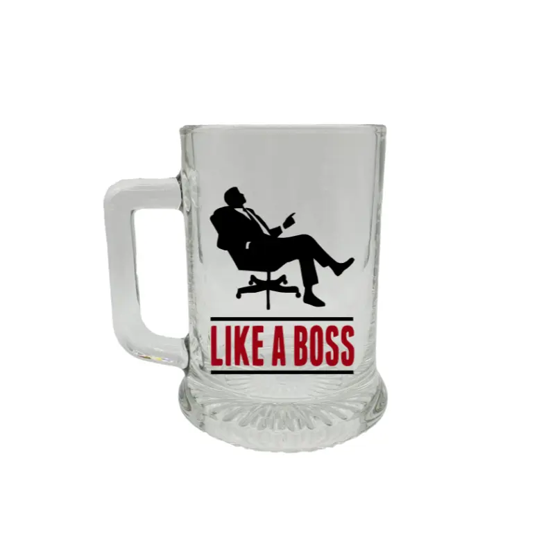 Like a boss, halba cu mesaj 2v