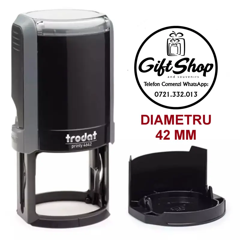 Stampila rotunda trodat 4642 diametru 42 mmv