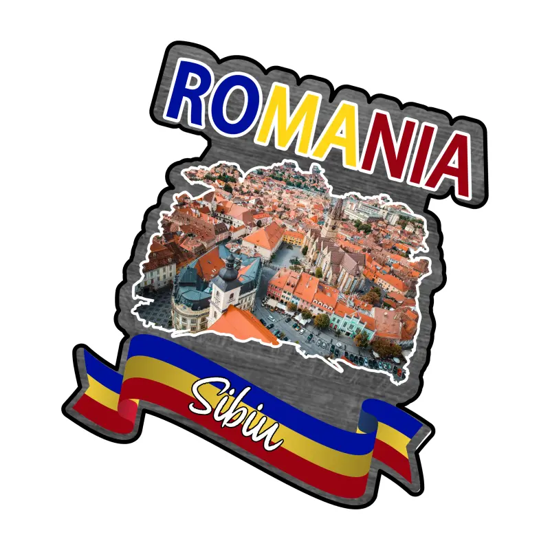 Sibiu, romania, magnet frigider mgs167