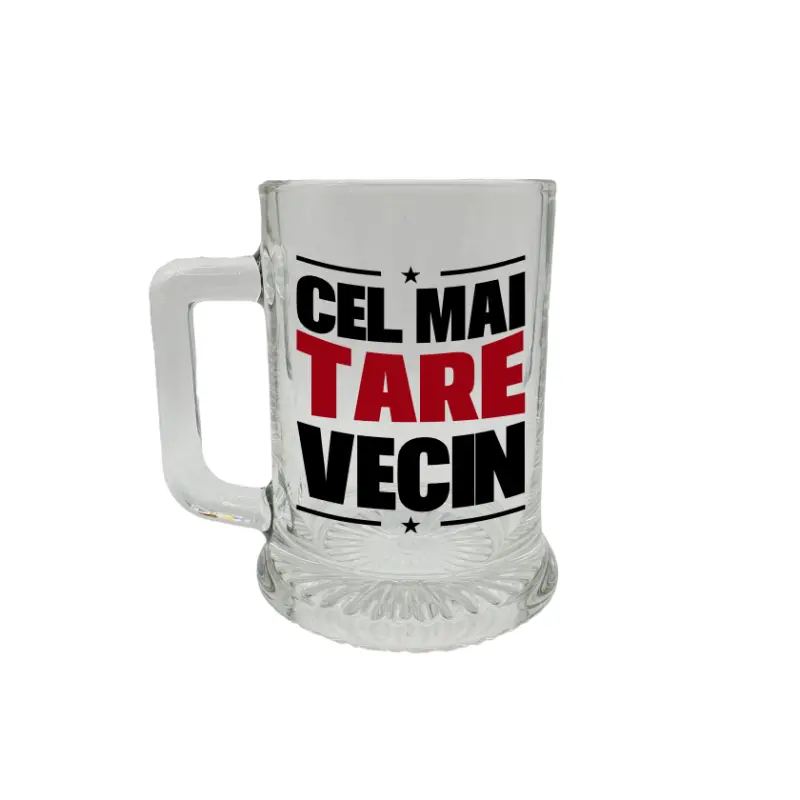 Cel mai tare vecin, halba cu mesajv