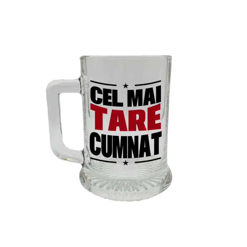 Cel mai tare cumnat, halba cu mesaj