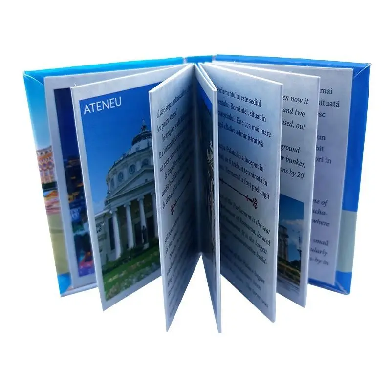 Bucuresti, magnet carte bilingv, model 2v