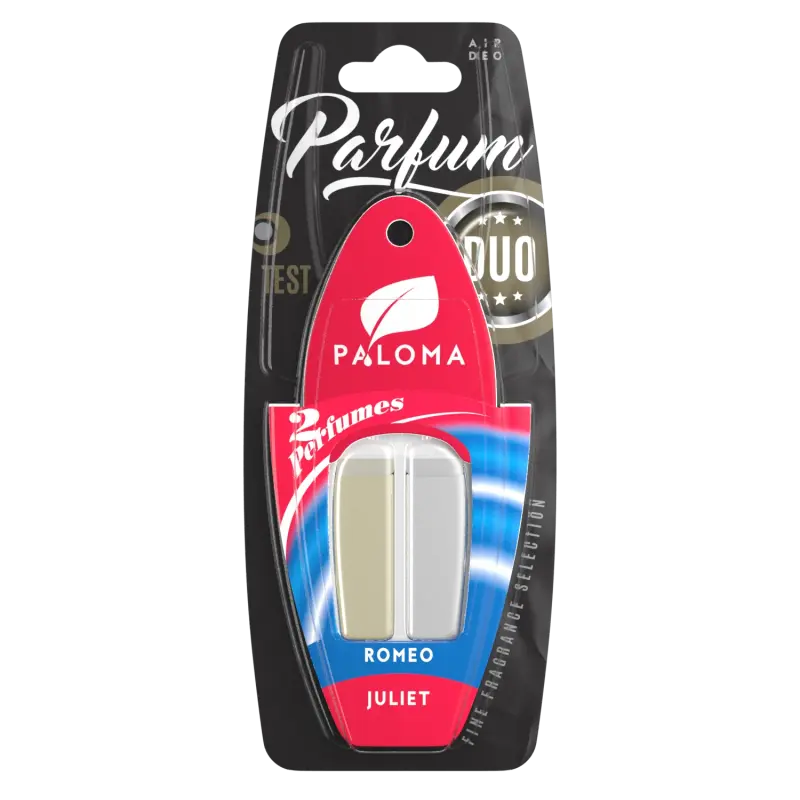 Odorizant auto paloma parfum duo romeo/juliet 2x3ml