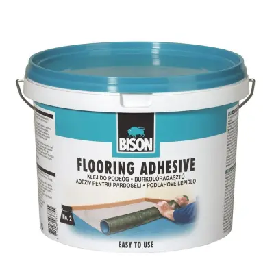 Adeziv pentru mocheta sau linoleum din pvc si cauciuc, 6kg, bison