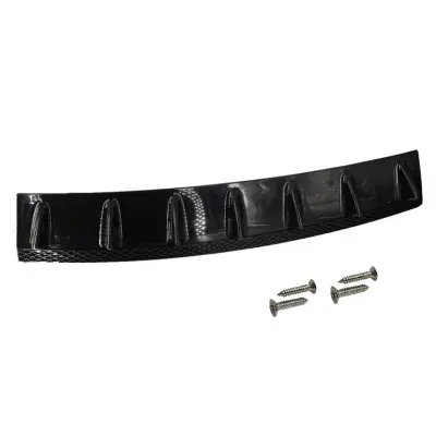 Ornament tuning spoiler cu 7 aripioare, lungime 85 cm, culoare negru
