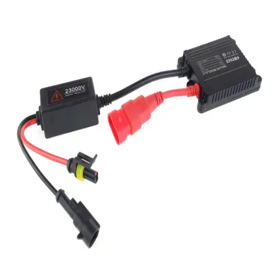 Kit xenon ac model slim, compatibil h3, 35w, 9-16v, 6000k, destinat competitiilor auto sau off-road
