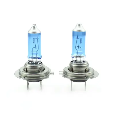 Set de 2 becuri halogen h7 +100% intensitate - long life - carguard