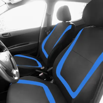Huse universale pentru scaune auto - albastre - carguard
