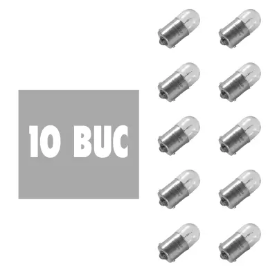 Bec auto r5w- ba15s 12v 5w - set de 10 - carguard