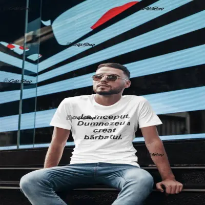 La inceput …,tricou personalizat