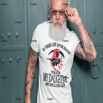 Is there life after death, tricou cu mesaj