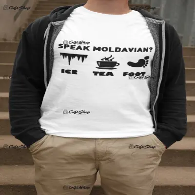 Speak moldavian?, tricou cu mesaj