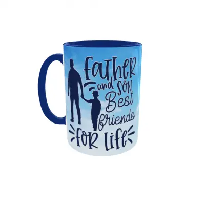 Father and sun best friends for life, cana ceramica, 330ml,  cgs1324