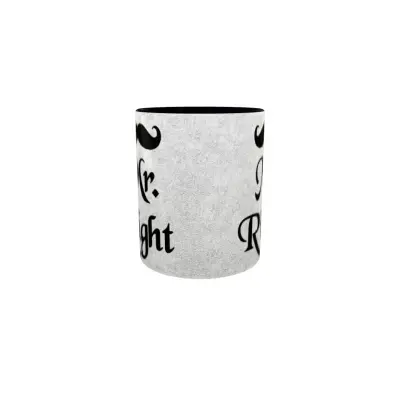 Mr. right, cana ceramica, 330ml, model 2