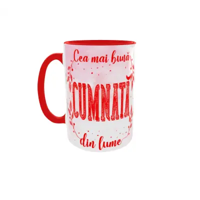 Cea mai buna cumnata din lume, cana ceramica, 330ml, cgs1084b