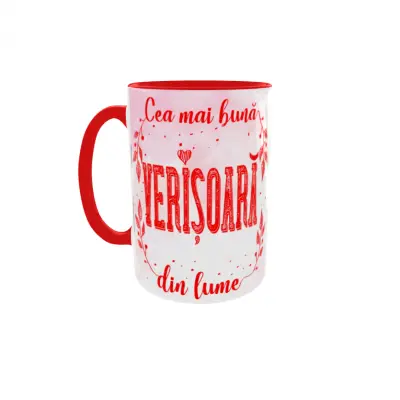 Cea mai buna verisoara din lume, cana ceramica, 330ml, cgs1098b