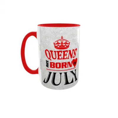 July, queens are born in, cana ceramica, 330ml, cgs1110g
