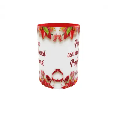 Pentru cea mai buna profesoara, cana ceramica, 330ml, cgs1120