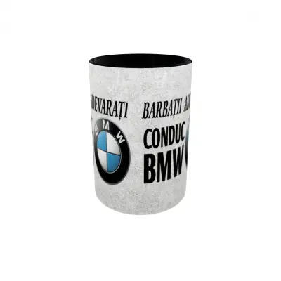 Barbati adevarati conduc bmw, cana ceramica, 330ml, cgs1149