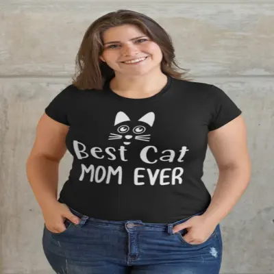 Best cat mom, tricou cu mesaj, tgs0234