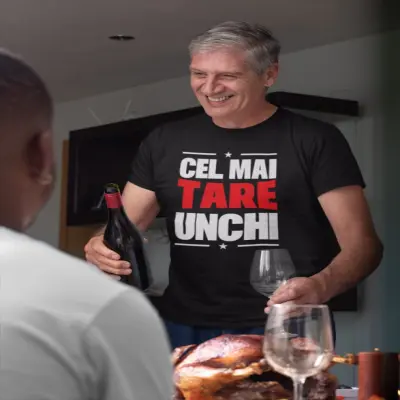 Cel mai tare unchi, tricou cu mesaj, tgs0347