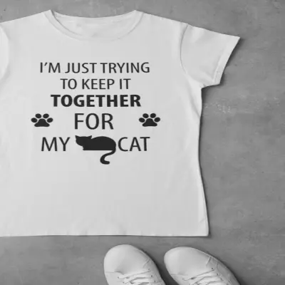 I`m just trying..., tricou cu mesaj