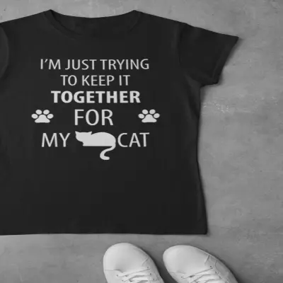 I`m just trying..., tricou cu mesaj
