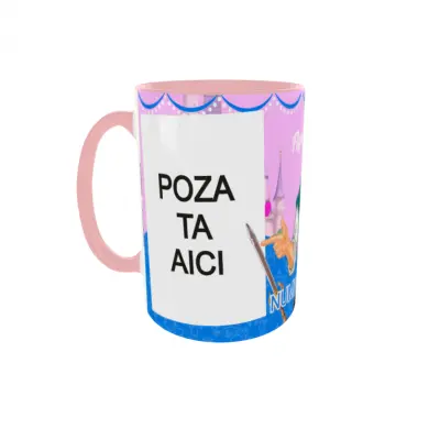 Flynn, model 2, cana din ceramica, 330ml, personalizata cu poza si text