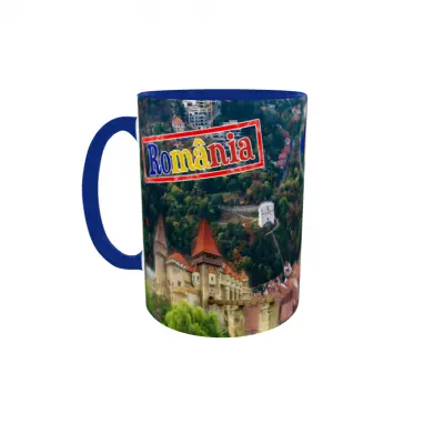 Castelul bran, cana ceramica, 330ml, cgs1391