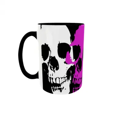 Skul, cana din ceramica, 330ml, model 1